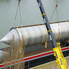 Offenbacher Industriepark - Beladung Schiff mit Gro&szlig;tanks