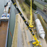 Offenbacher Industriepark - Beladung Schiff mit Gro&szlig;tanks