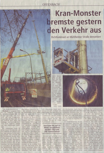 Zeitungsartikel Offenbach Post
