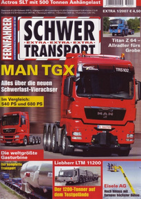 Magazin Schwertransport